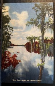 Vintage Postcard 1952 Stephen Foster Memorial, White Springs, Florida (FL)