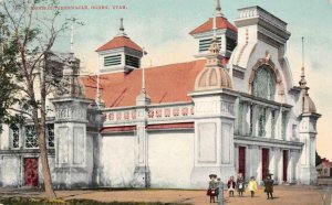 MORMON TABERNACLE Ogden, Utah c1910s Mitchell Vintage Postcard