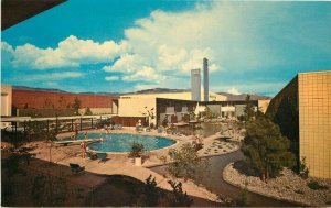 Albuquerque New Mexico White Winrock Hotel Swimming Pool Postcard 20-9258