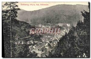 Old Postcard Triberg Bad Schwarzw