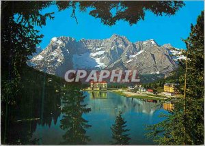 Postcard Modern Dolomiti Lago di Misurina m 1755