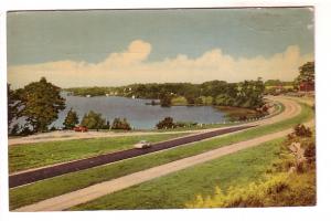 Scenic Highway Thousand Islands, Ontario, Collotype Colour, Photogelatine Eng...