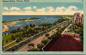 Illinois Chicago Belmont Harbor