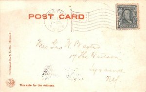 Battery & Barracks Bath, New York Postcard