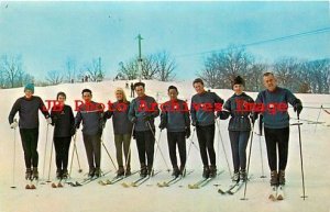 Advertising Postcard, Lisle, Illinois, John Verrey Ski School