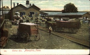 Memphis Tennessee TN Cotton Gin Plantation c1910s Postcard