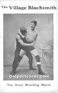 The Village Blacksmith, The Great Wrestling Match Wrestling Unused 