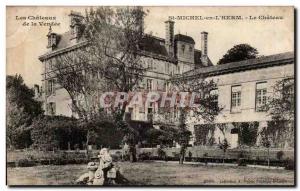 Old Postcard The Vendee Picturesque St Michel L & # 39Herm Le Chateau