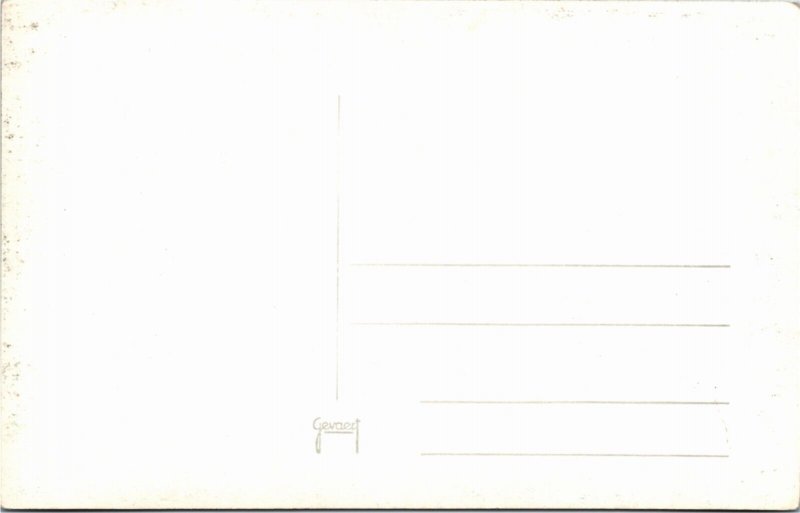 RPPC Real Photo Postcard Mexico Botanical Garden in Chapultepec Cactus 1940s K45