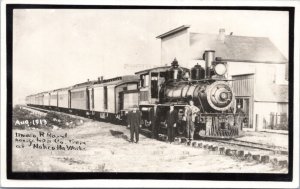 RPPC WA Nahcotta - Ilwaco Railway and Navigation Company Train