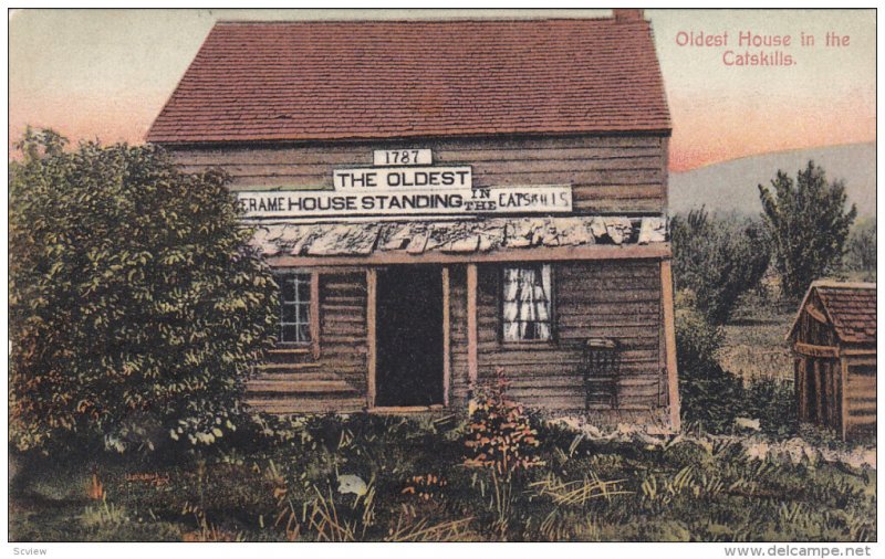 Oldest House in CATSKILLS, New York;, PU-1908