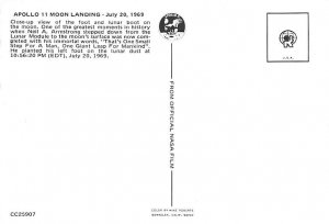 Foot Step On Moon Foot Step On Moon, Apollo 11 Moon Landing