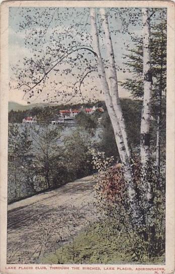 New York Adirondacks Lake Placid Club Through The Birches Lake Placid