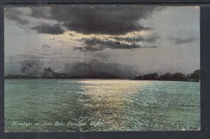 Moonlight on Lake Erie,Cleveland,OH