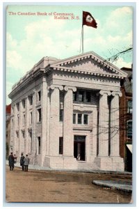 Halifax Nova Scotia Canada Postcard The Canadian Bank of Commerce c1905