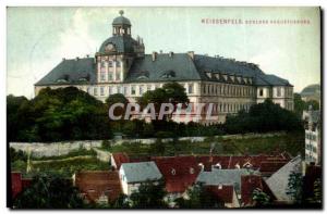 Old Postcard Weissenfels Schloss Augustusburg