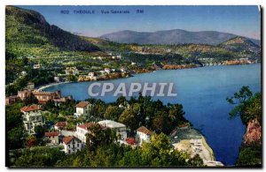 Postcard Old Theoule Vue Generale