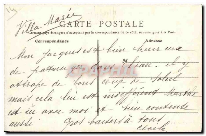 Old Postcard Luc Sur Mer Bathers Next Generation Dyke