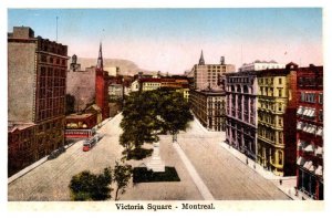 Montreal  Vicroria Square