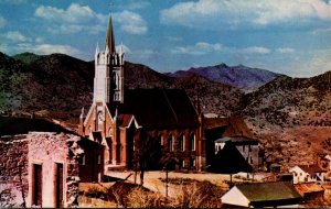 Nevada Virginia City St Mary's Church In The Mountains