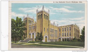 MUSKOGEE , Oklahoma , PU-1948 ; St Paul Methodist Church