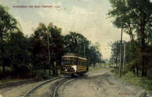 Interurban Line - Freeport, Illinois IL