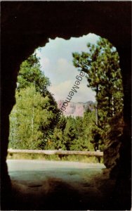 Shrine in Stone Frame Black Hills South Dakota Postcard PC346