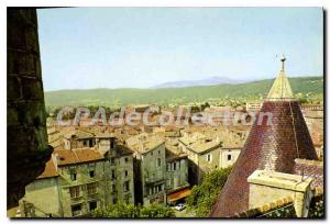 Old Postcard Aubenas Ardeche General view