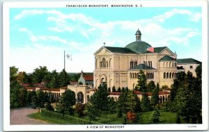M-19832 A View Of Monastery Franciscan Monastery Washington District of Columbia