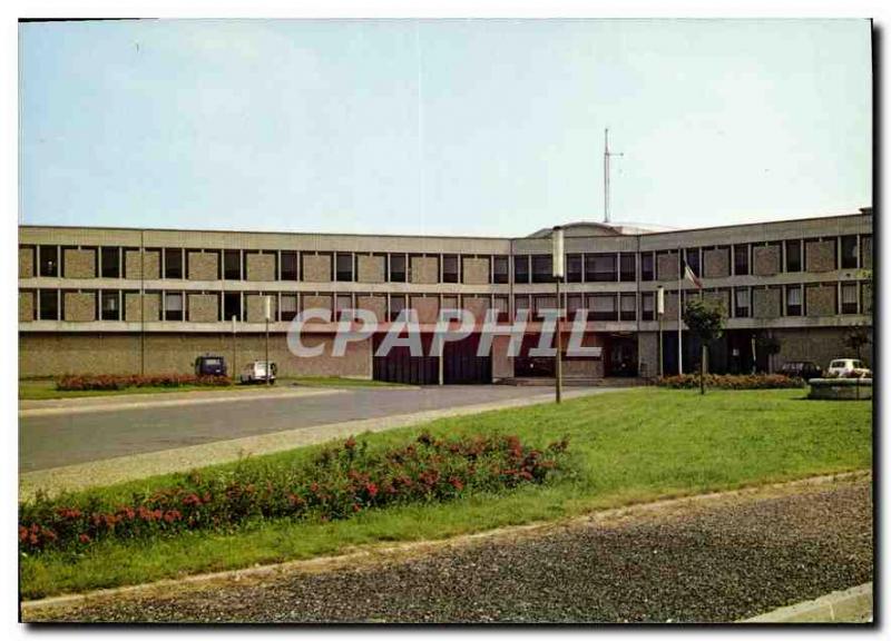 Postcard Modern Essonne Fleury Merogis prison Entree men