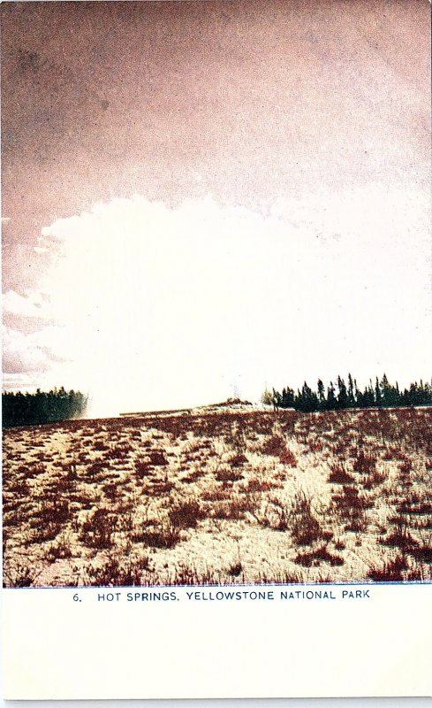 POSTCARD SCENE Yellowstone National Park Wyoming WY AI6230