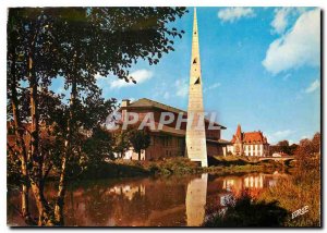 Postcard Modern Baccarat M & M Church St Remy and the City
