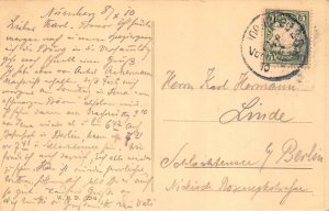 B262 Germany 1910 Nuernberg An den Kasematten Bridge postcard