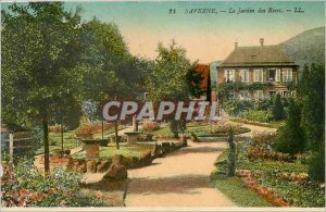 Old Postcard Saverne The Rose Garden