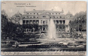 Postcard - Palmengarten, Gesellschaftshaus - Frankfurt, Germany