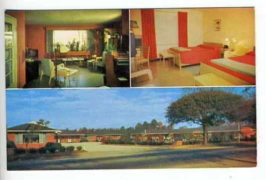 Dillon SC Pate's Motel Hospital Postcard