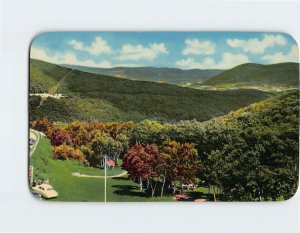 Postcard Looking East From Top Of Taconic Trail, On Route 2 