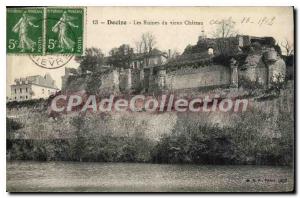 Postcard Ancient Ruins Decize Du Vieux Chateau