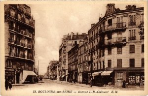 CPA Boulogne Avenue J.-B. Clement (1314104)