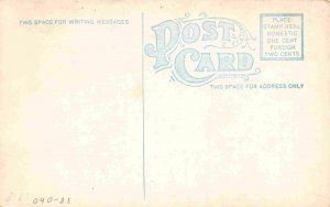 Union Pennsylvania Railorad Depo Night Pittsburgh 1910c postcard