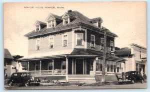 NEWPORT, Maine ME ~ NEWPORT HOUSE Hotel 1930s-40s Penobscot County Postcard