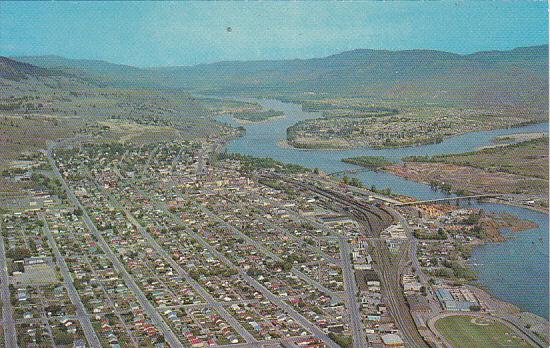 Canada Aerial View Kamloops British Columbia