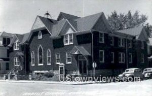 Real Photo - Baptist Church - Excelsior Springs, Missouri MO  