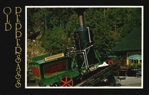 Postcard Old Peppersass Original Cog-Road Engine Mt. Washington New Hampshire NH