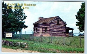 Cordell Hull Birthplace - Byrdstown TENNESSEE Postcard