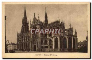 Nancy Postcard Ancient Church St Epvre