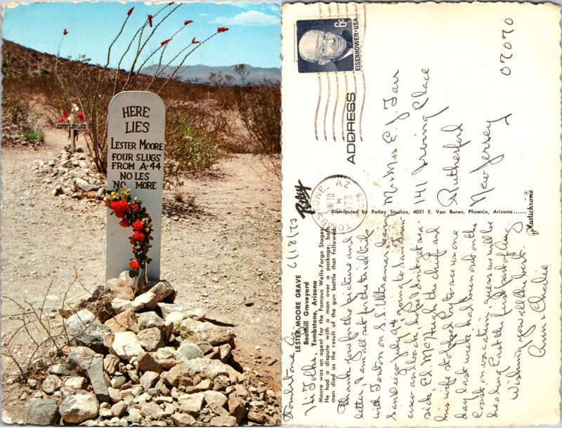 Lester Moon Grave, Tombstone, Arizona (10741)