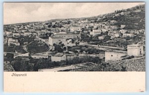 general view Nazareth Israel Postcard