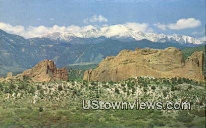 Pikes Peak & Garden of the Gods - Colorado Springs , Colorado CO