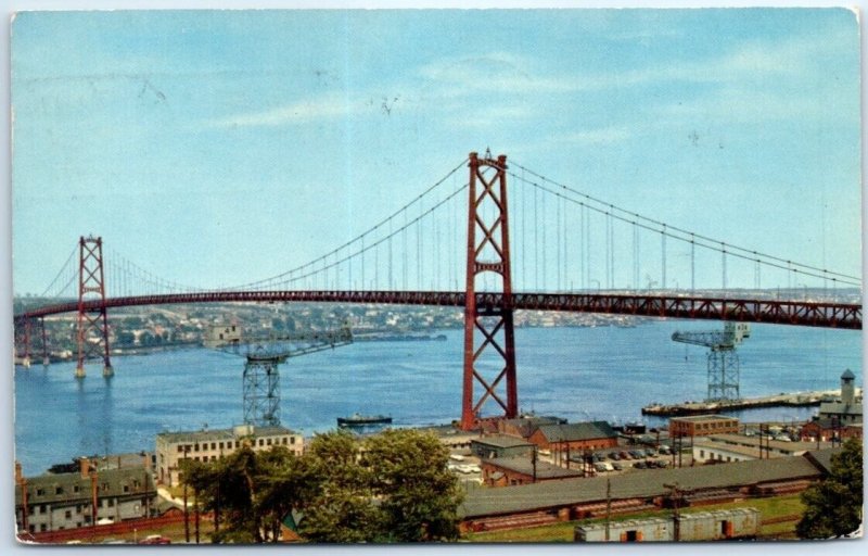 Postcard - The Angus L. Macdonald Memorial Bridge - Canada 